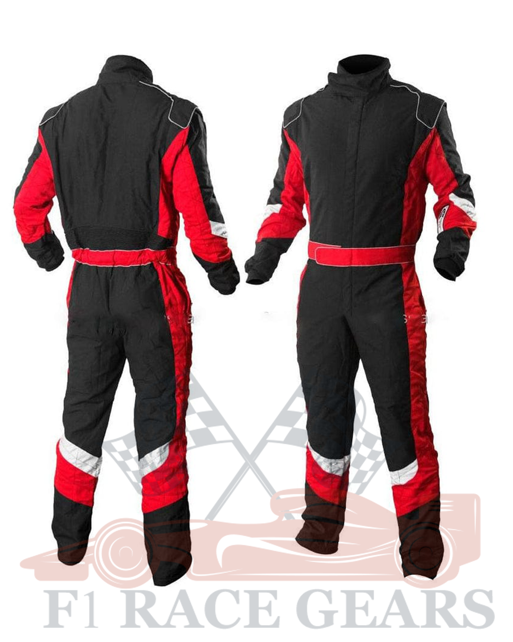 Go kart cardura race suit Black & Red