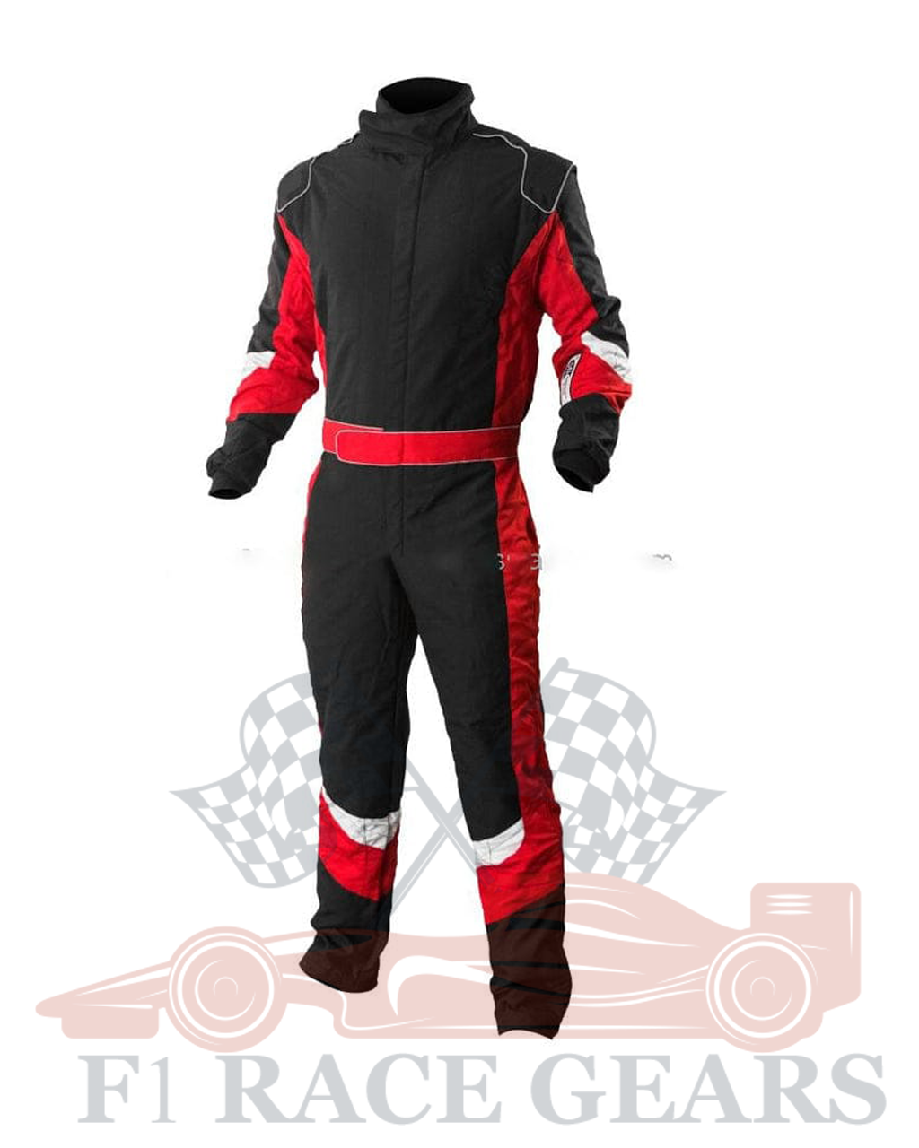 Go kart cardura race suit Black & Red