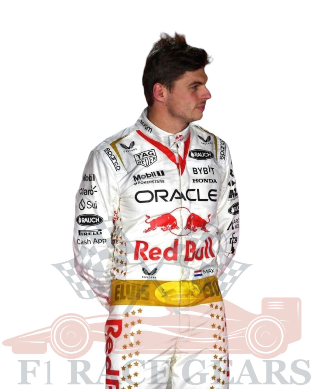 F1 Max verstappen Red bull  Las Vegas grand prix 2023 race suit