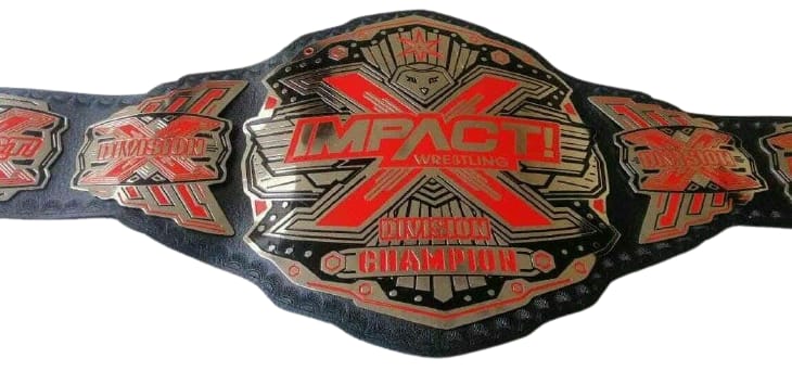 TNA IMPACT X Division Wrestling Championship Title Belt