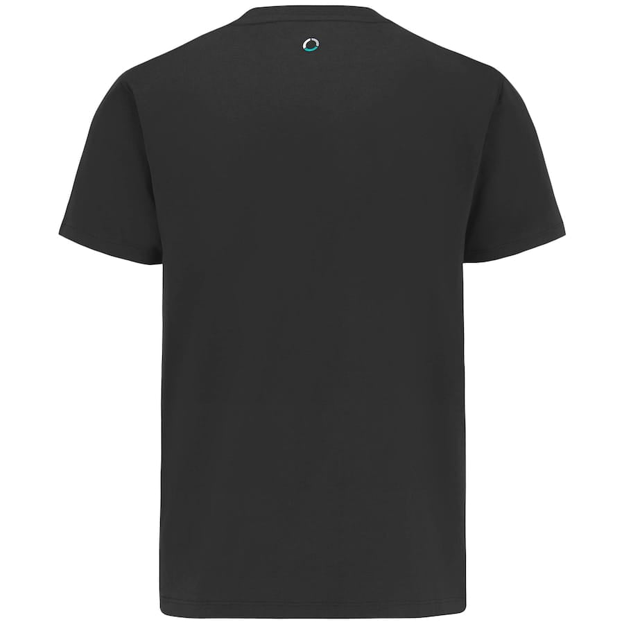 Mercedes AMG Petronas F1 Large Logo T-Shirt – Black