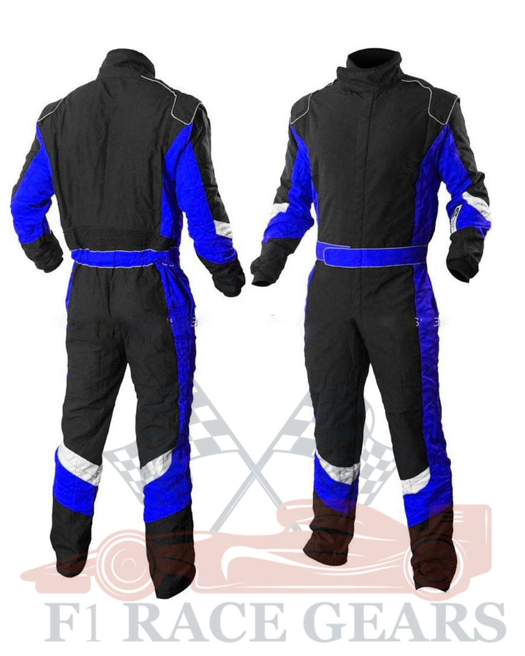 Go kart cardura race suit Black & White