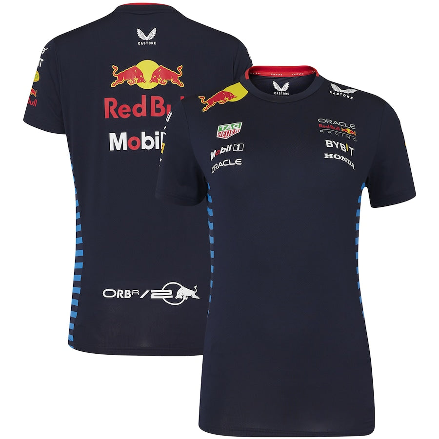 Red Bull Racing 2024 Team Set Up T-Shirt – Womens