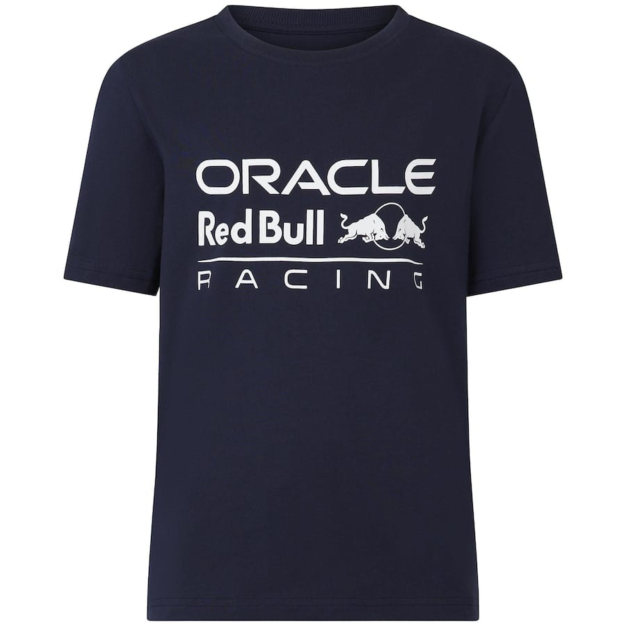 Oracle Red Bull Racing Large Logo T-Shirt – Navy