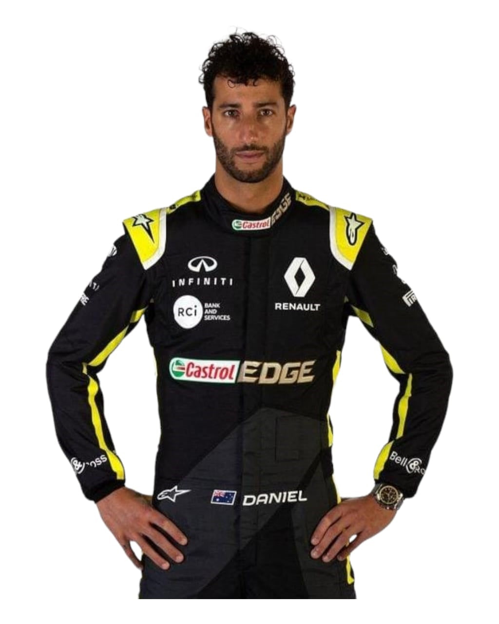 F1 Daniel recciardo 2019 race suit