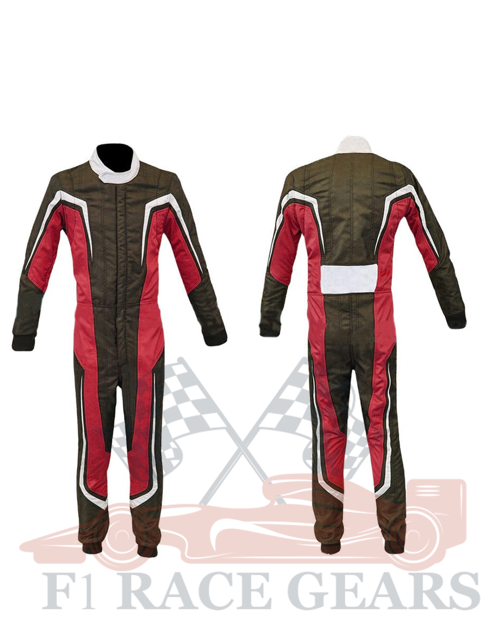 Go kart cardura race suit Red & Black