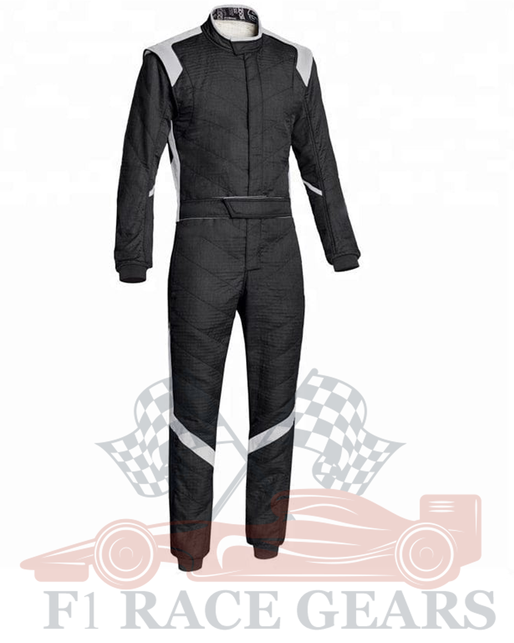 Go kart cardura race suit Black & Grey