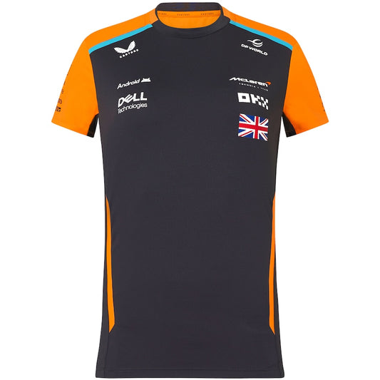 McLaren 2024 Team Lando Norris Driver Set Up T-Shirt - Phantom – Womens