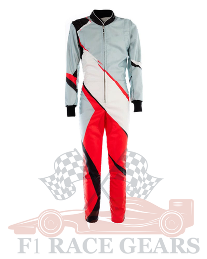 Go kart cardura race suit Black,Red, White & Cream mint