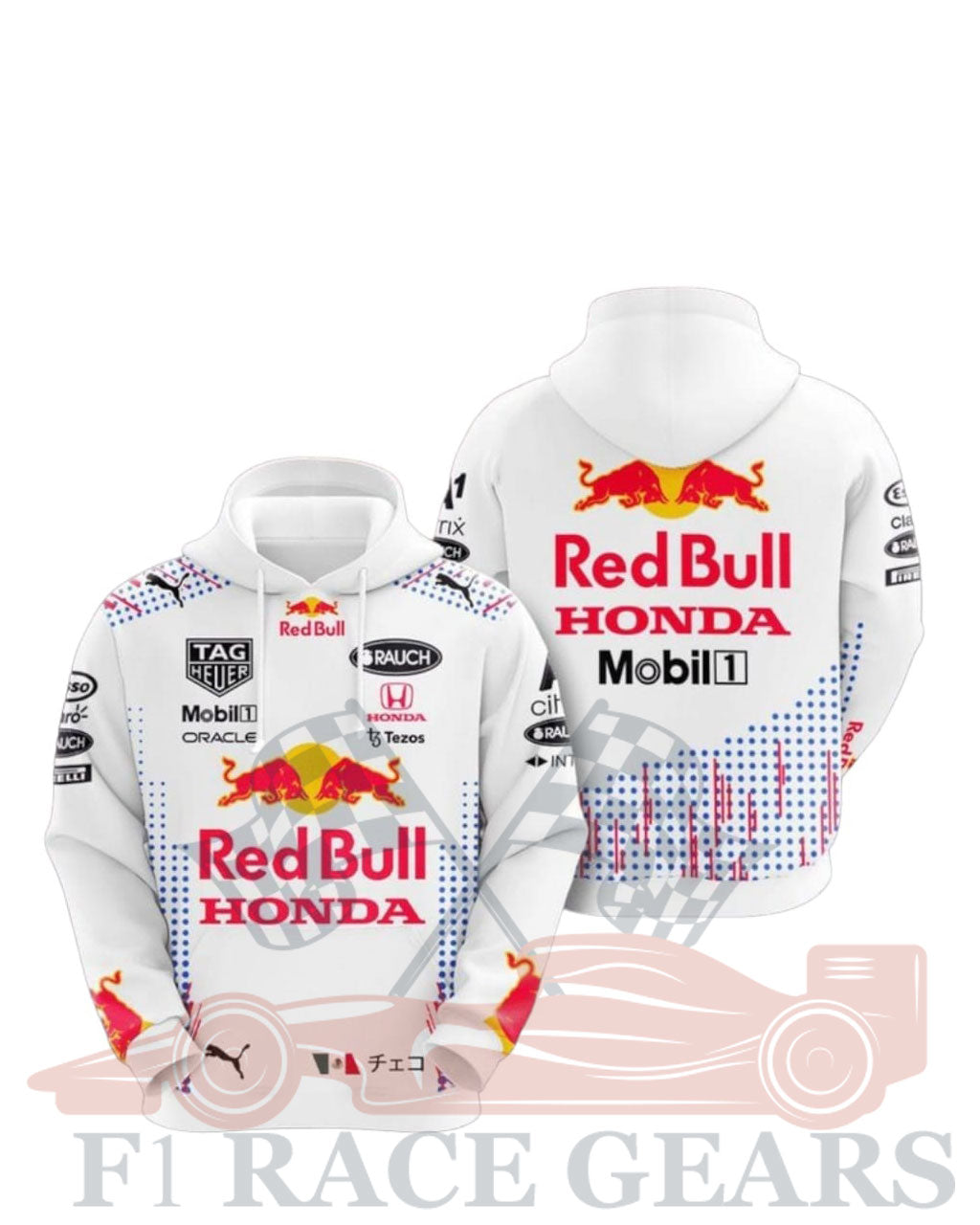 F1 2021 rad Bull fleece hoddy F1 RACE GEARS