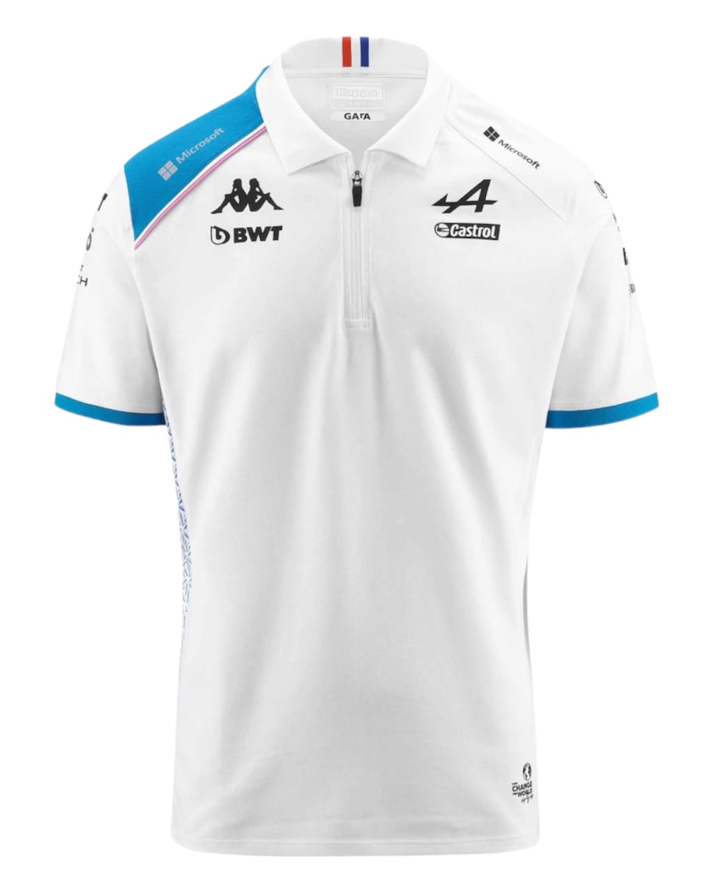 BWT Alpine F1 Team 2023 Polo Shirt - White F1 RACE GEARS