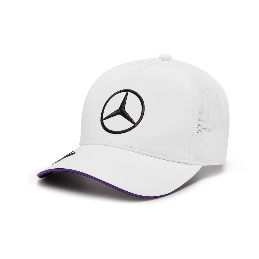 Mercedes AMG Petronas F1 2024 Lewis Hamilton Cap - White