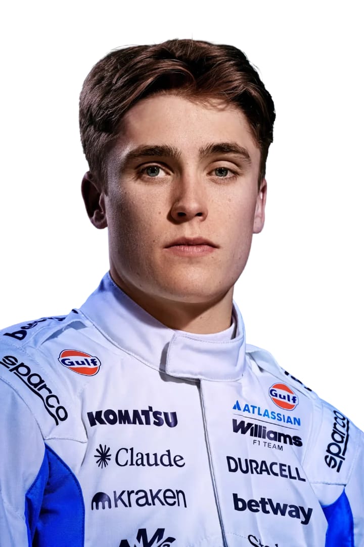 F1 New 2026 Luke Browning Gulf Race Suit