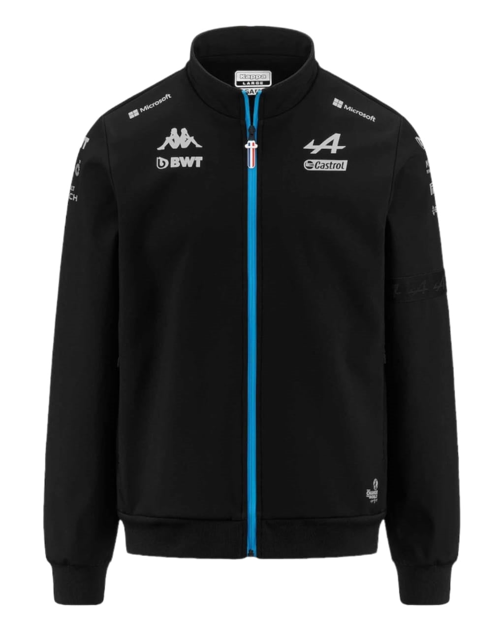 Bwt Alpine F1 team 2023 soft shell Embroidry jacket