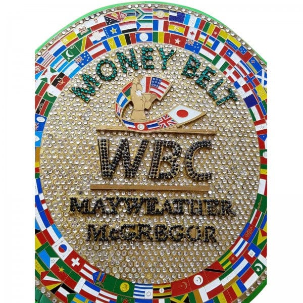 WBC MONEY BELT FIGHT MAYWEATHER MCGREGOR BOXING CHAMPIONSHIP BELT