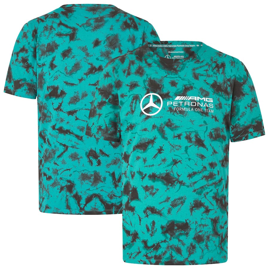 Mercedes AMG Petronas F1 Tie Dye T-Shirt