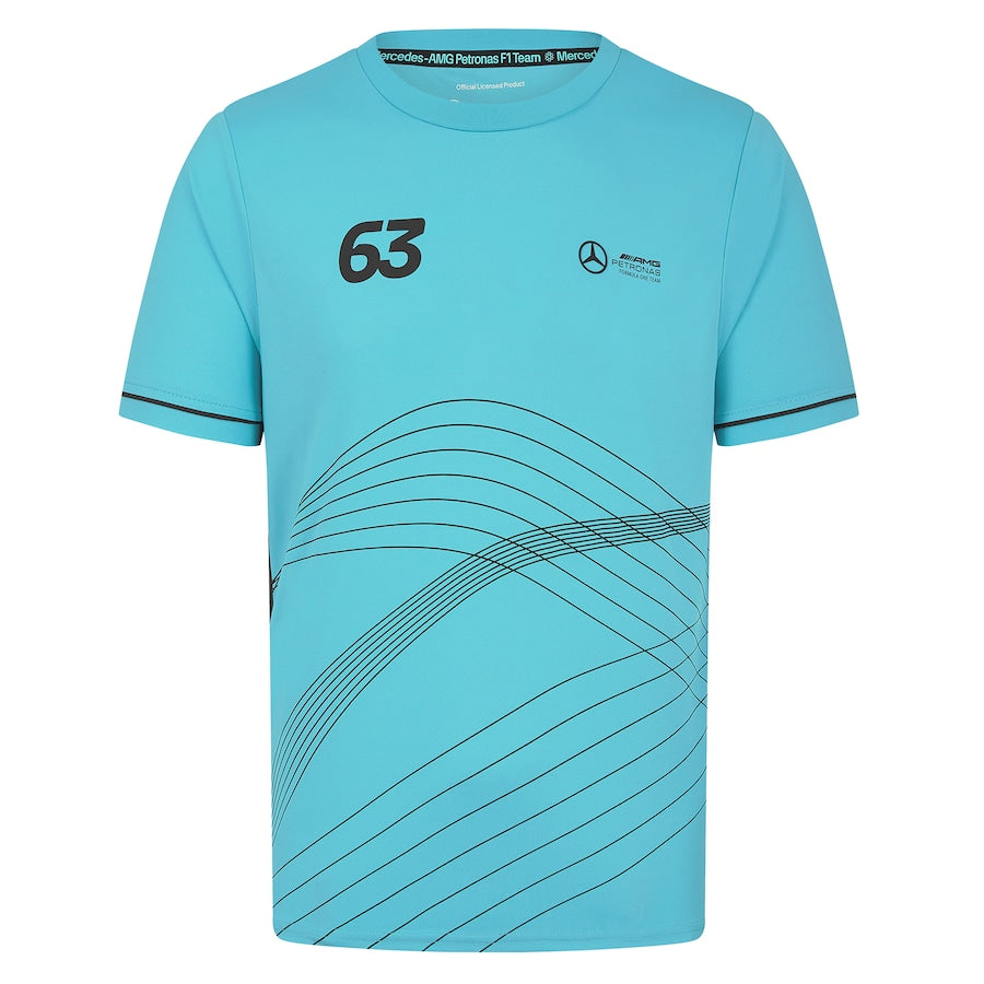 Mercedes AMG Petronas F1 George Russell 63 Sports T-Shirt