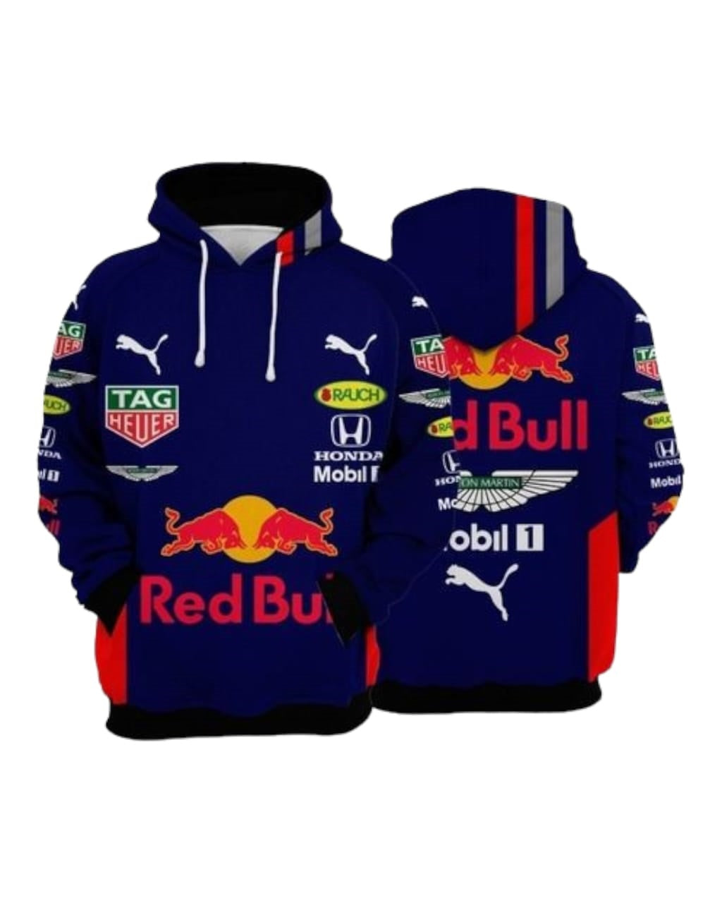 F1 rad Bull fleece hoddy