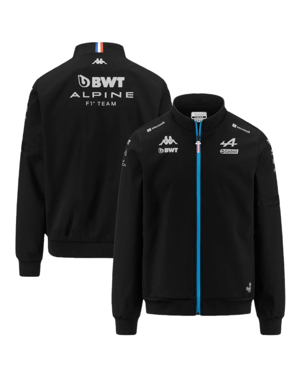 Bwt Alpine F1 team 2023 soft shell Embroidry jacket