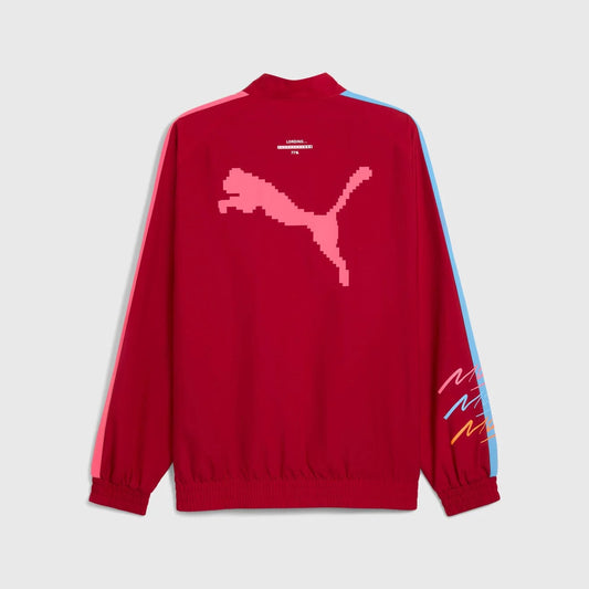 Scuderia Ferrari F1 PUMA 2025 Miami T7 SoftShell Printed Jacket