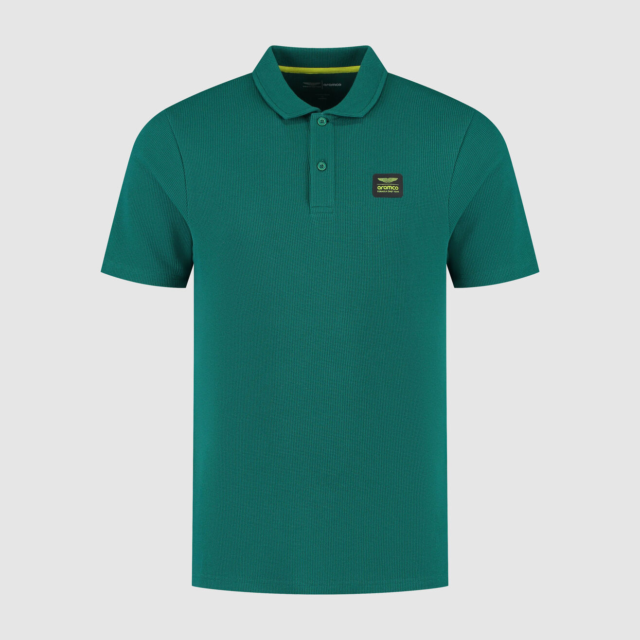 Aston Martin F1 Team Tech Waffle Polo