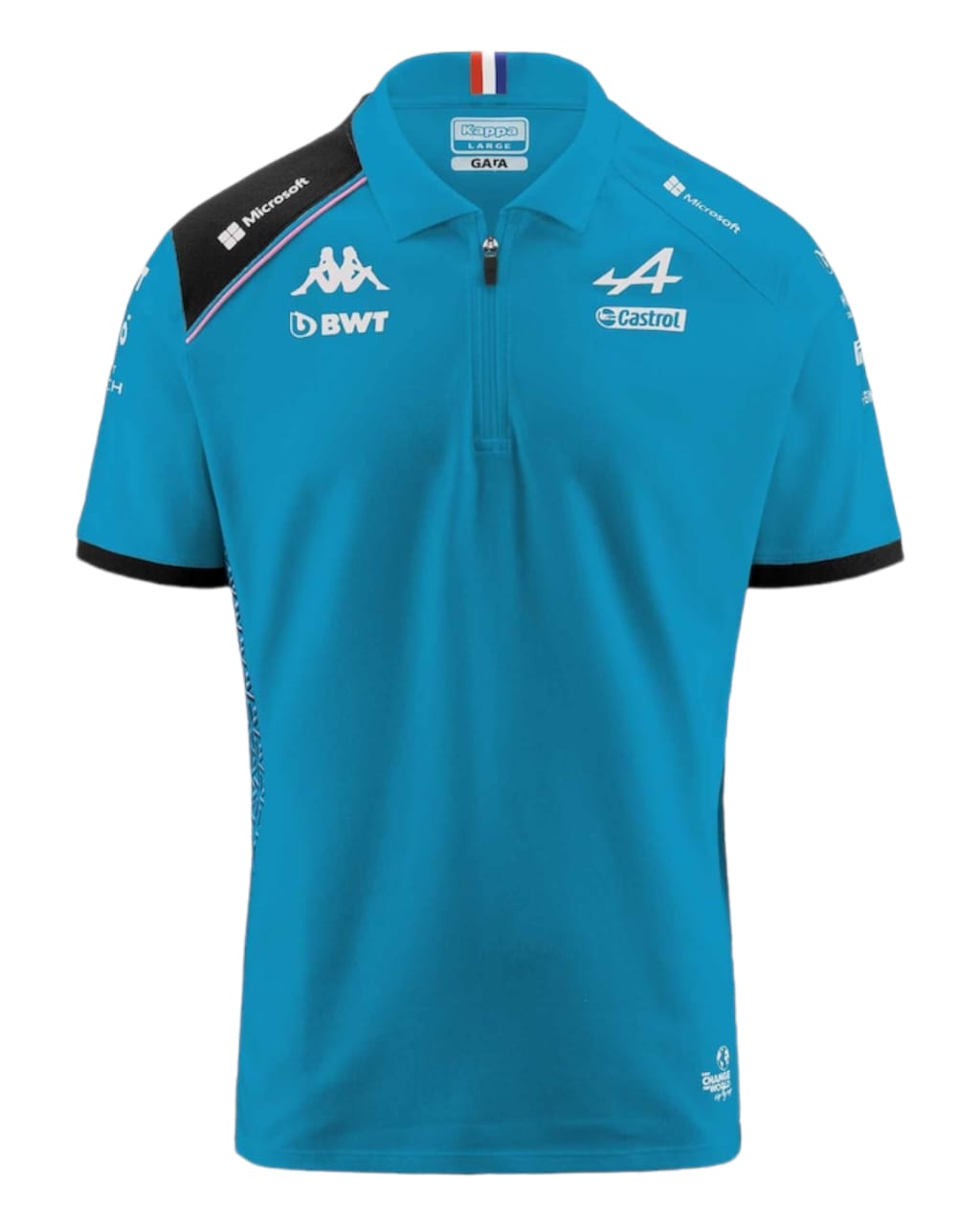 BWT Alpine F1 Team 2023 Polo Shirt - Blue F1 RACE GEARS