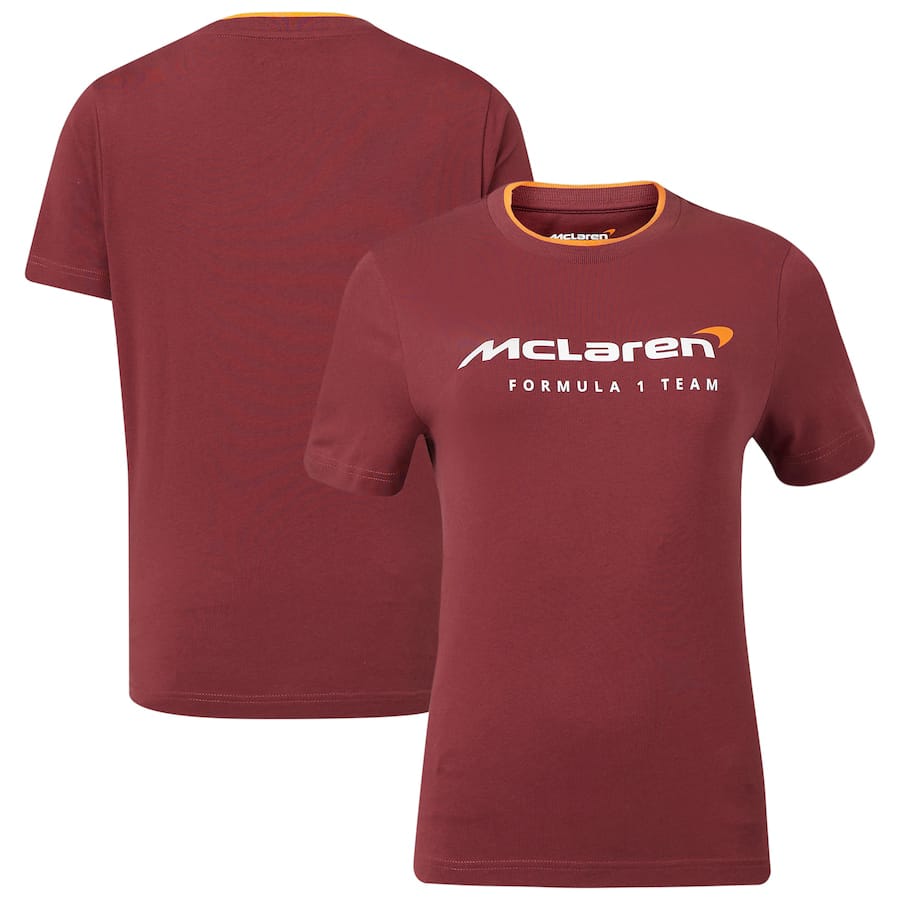 McLaren Essential Logo T-Shirt - Port – Womens