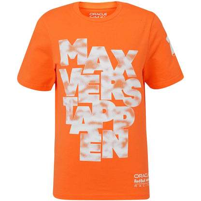 Red Bull Racing Max Verstappen Expression Driver T-Shirt – Orange