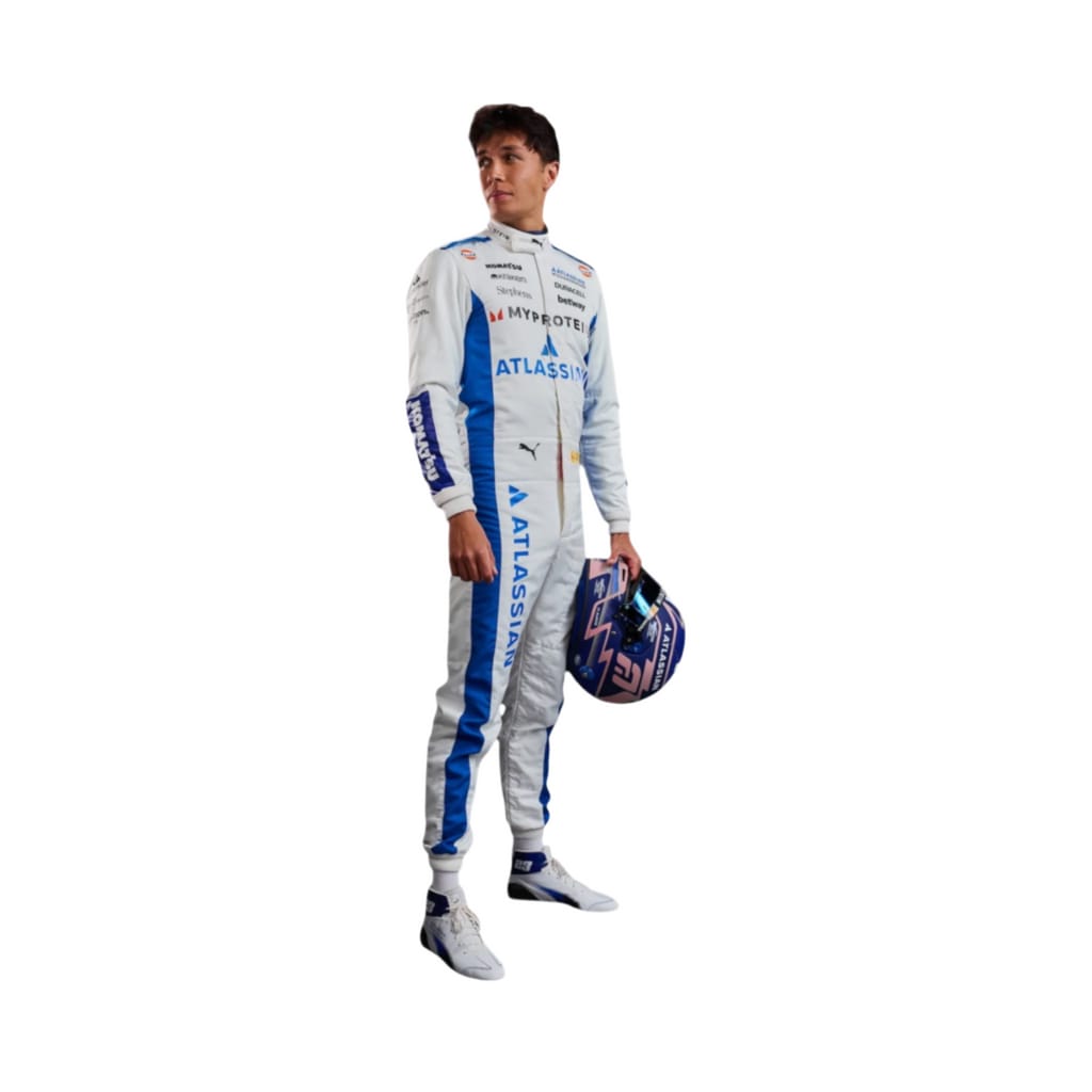 F1 Alexander Albon 2025 Williams Race Suit