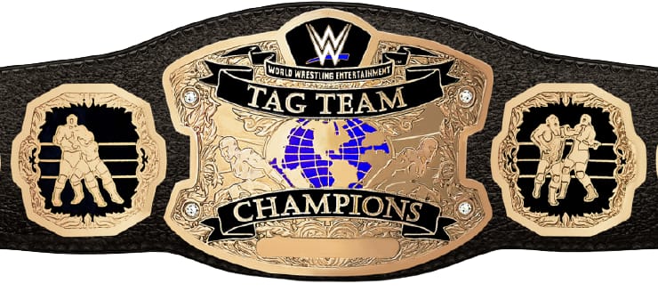 WWE World Tag Team Wrestling Championship Title Belt