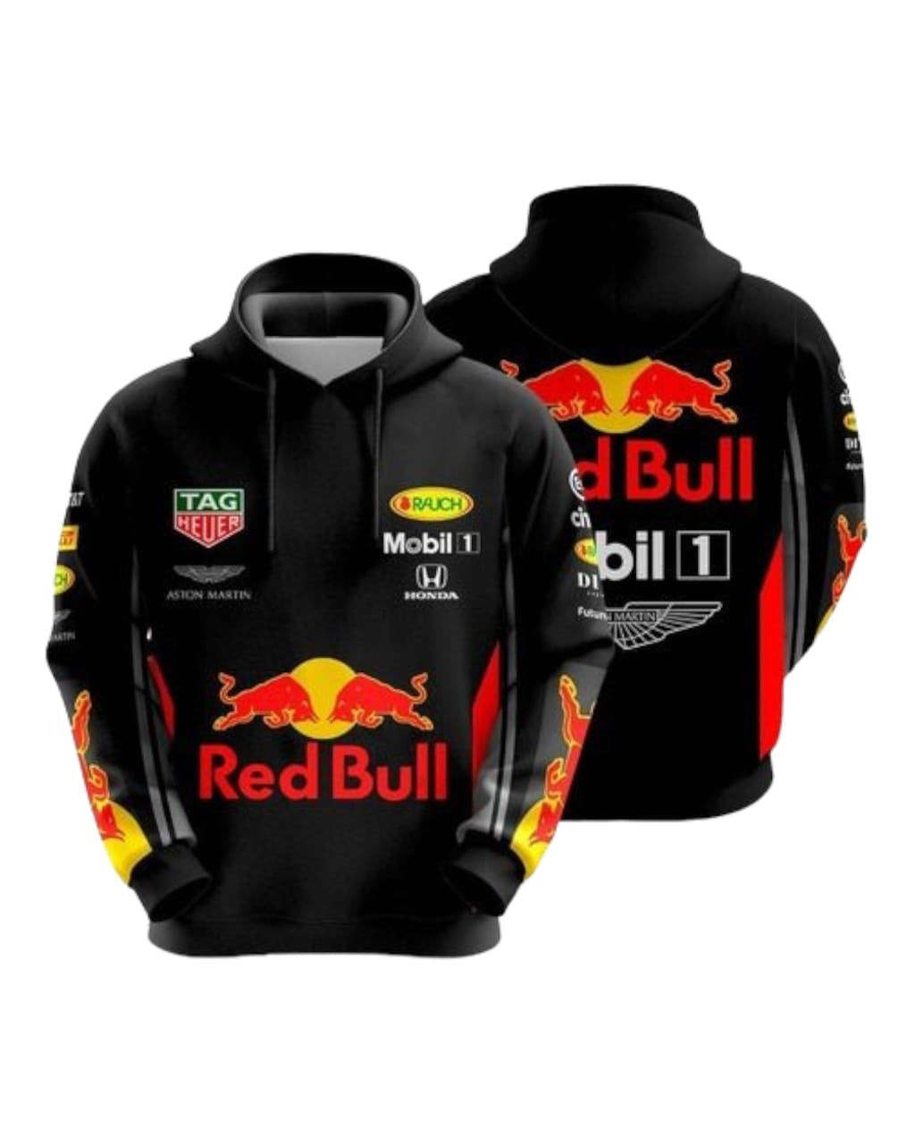 F1 rad Bull fleece hoddy