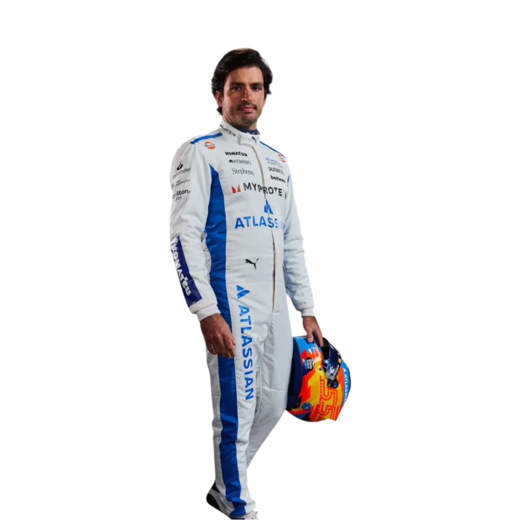 F1 Carlos Sainz 2025 Williams Race Suit