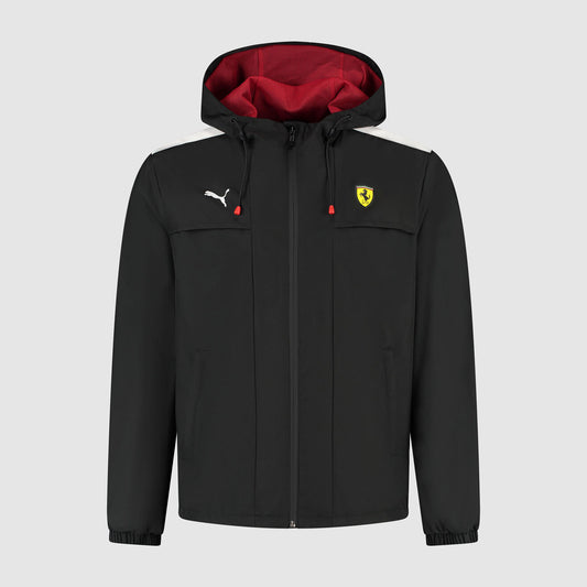 Scuderia Ferrari F1 PUMA Rain Embroidry Jacket