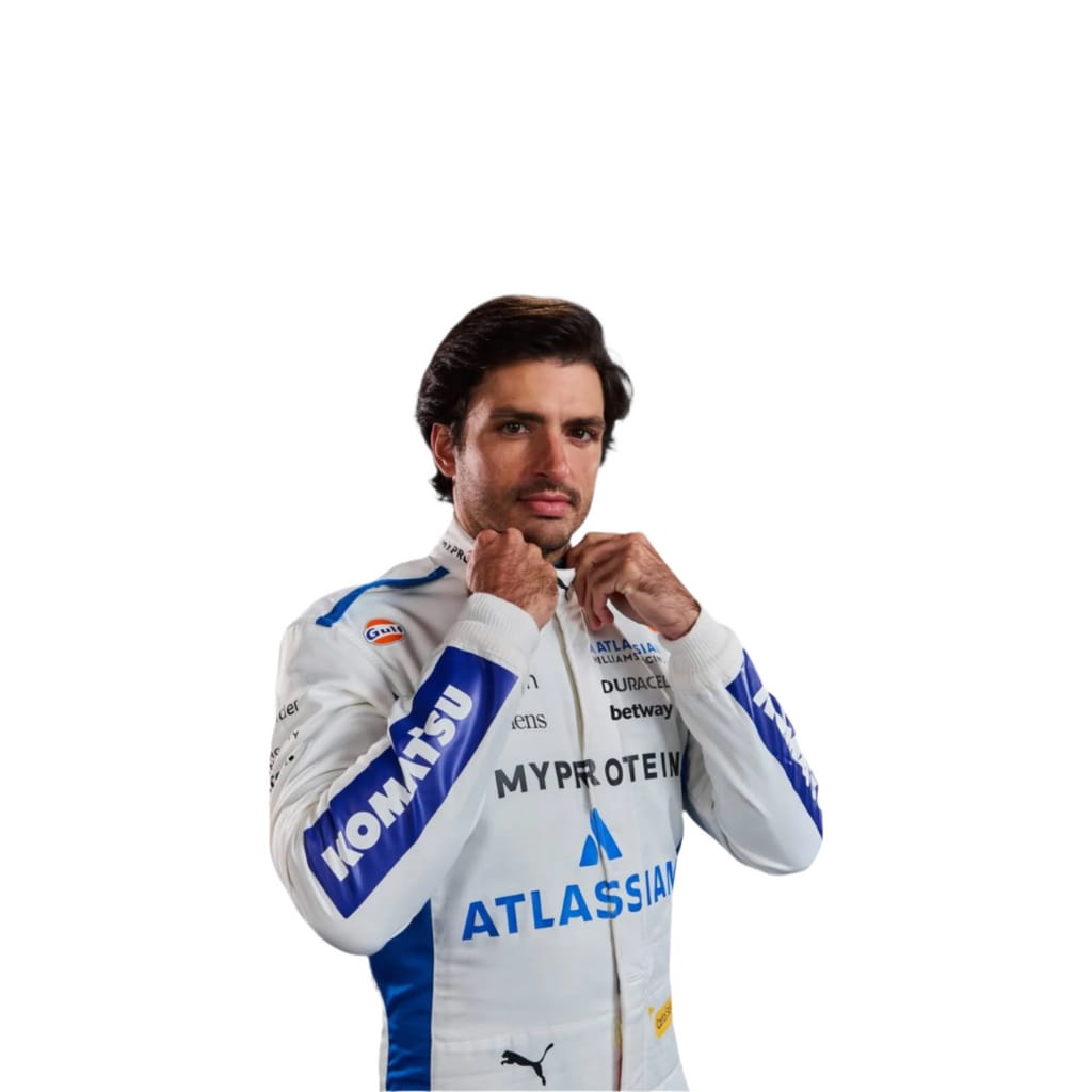 F1 Carlos Sainz 2025 Williams Race Suit