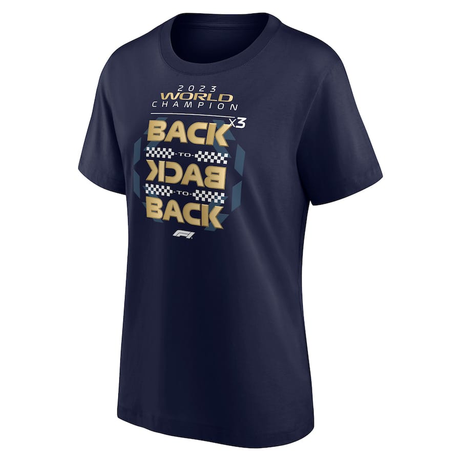 Formula 1 Champion Back To Back Graphic T-Shirt – Womens