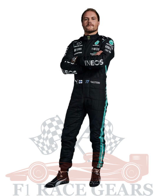 F1 valtteri Bottas Mercedes 2021 race suit