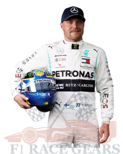 F1 valtteri Bottas Mercedes 2020 race suit