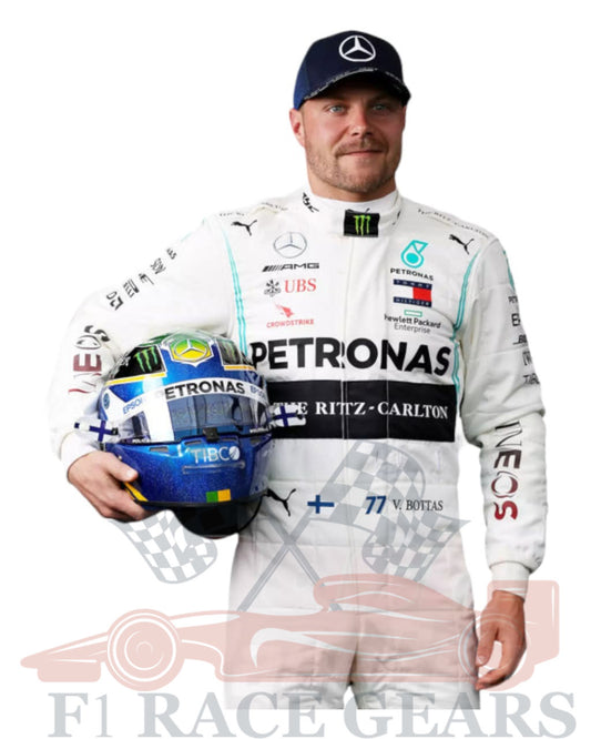F1 valtteri Bottas Mercedes 2020 race suit