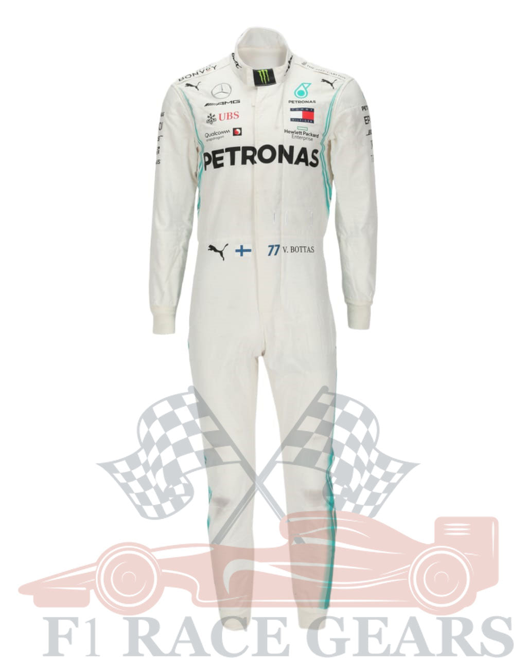 F1 valtteri Bottas Mercedes 2019 race suit