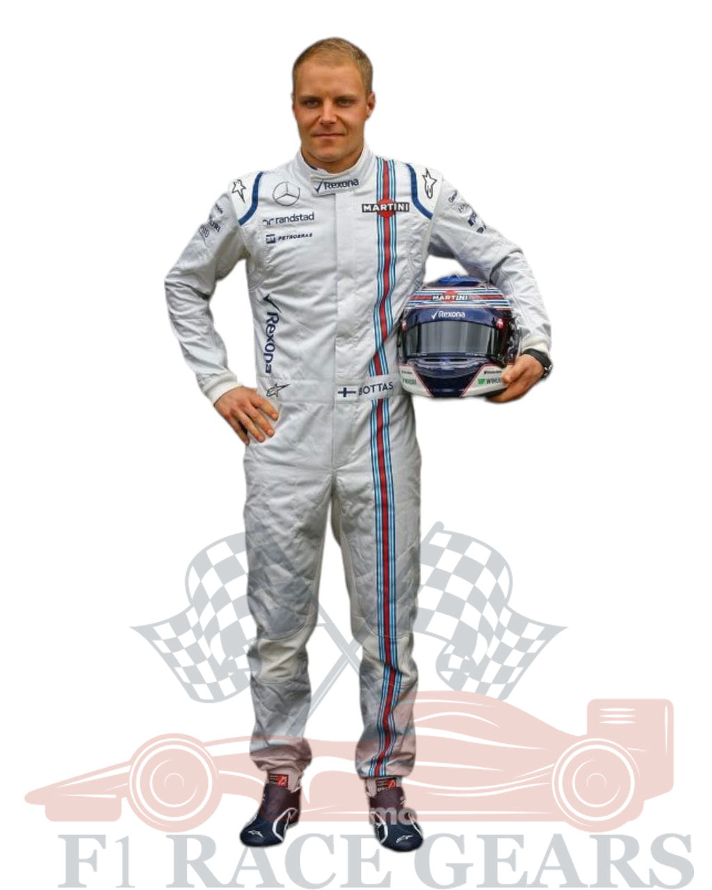 F1 valtteri Bottas Martini 2016 race suit