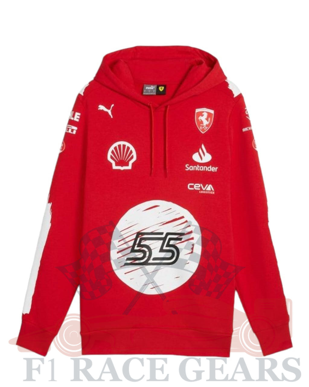 F1 scuderia Ferrari Carlos Sainz 2023 spacial edition hoddy F1 RACE GEARS