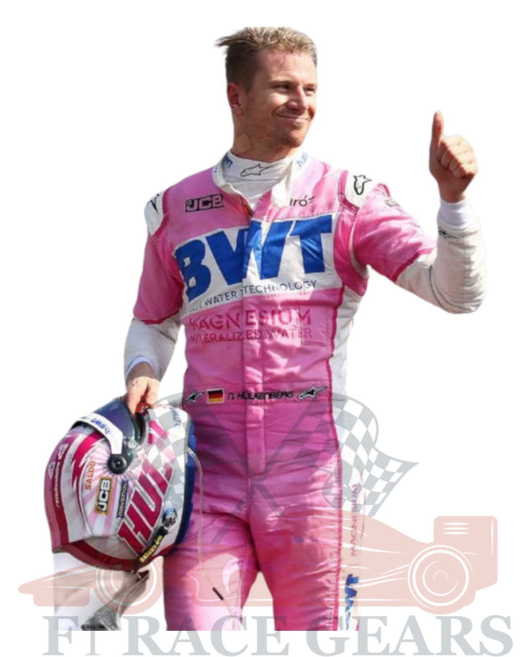 F1 Nico Hulkenberg bwt 2021 race suit