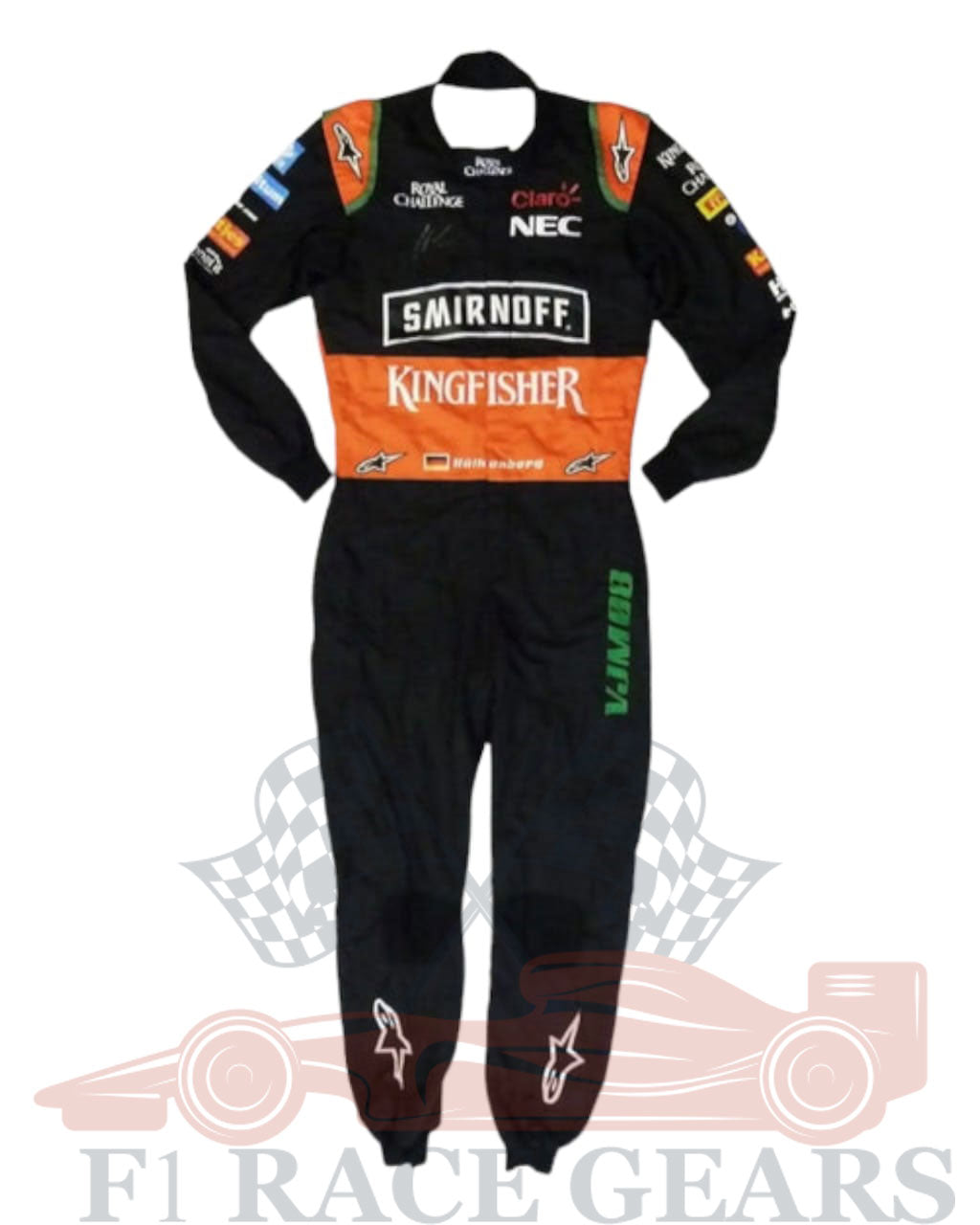 F1 Nico Hulkenberg Sahara force F1 team 2015 race suit