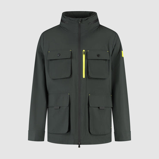 Aston Martin F1 Team 6 Pocket SoftShell Printed Jacket
