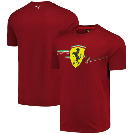 Race Big Shield T-Shirt - Red