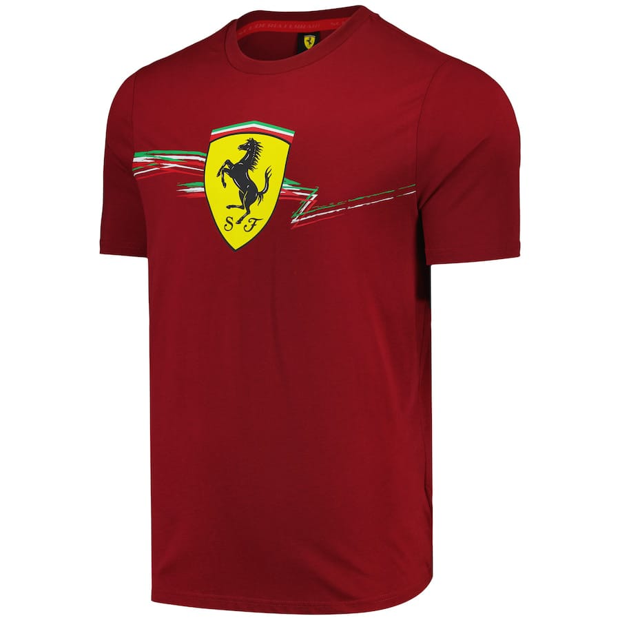 Race Big Shield T-Shirt - Red