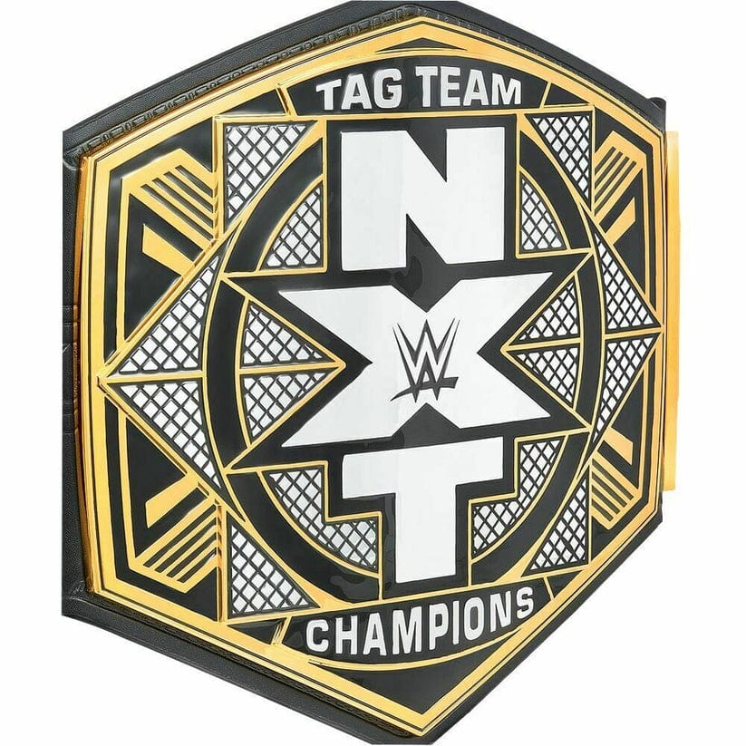 WWE NXT Tag Team Wrestling Championship Title Belt