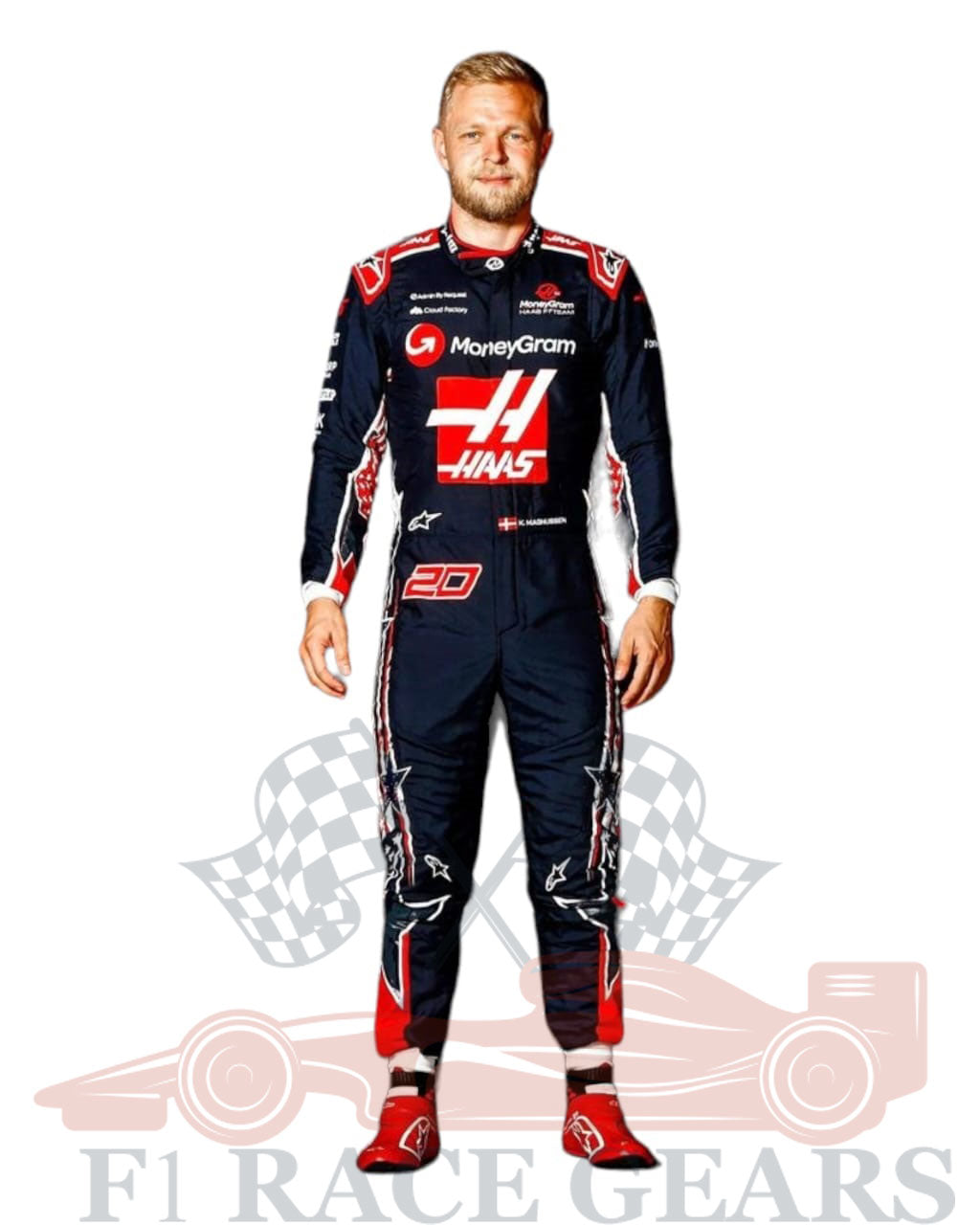 F1 Kevin Magnussen united state gp 2023 race suit