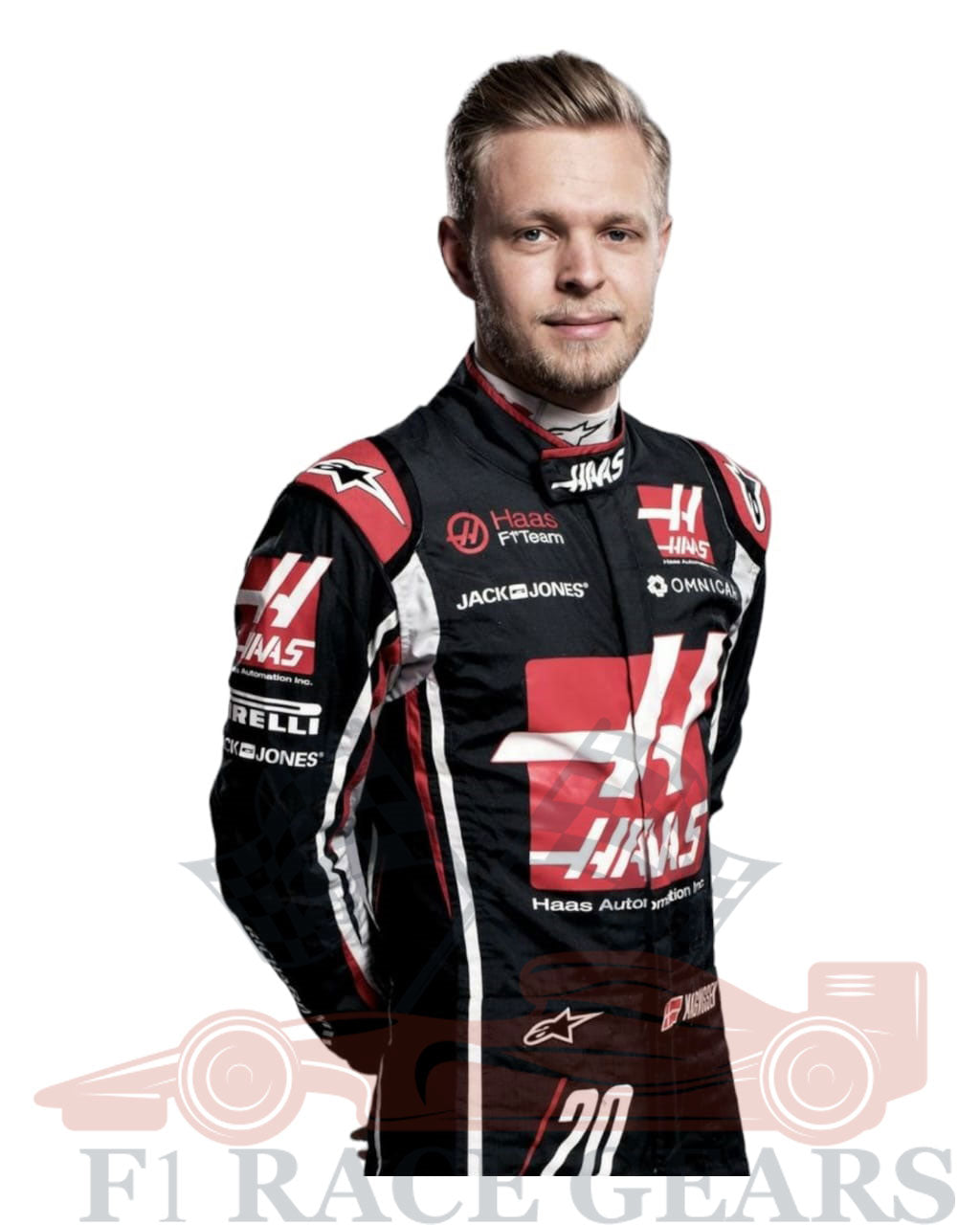 F1 Kevin Magnussen Haas F1 team 2020 race suit