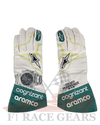 F1 Sebastian vettel 2022 race gloves